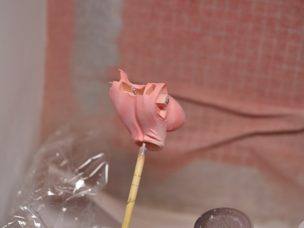 白鳥のジュン 塗装