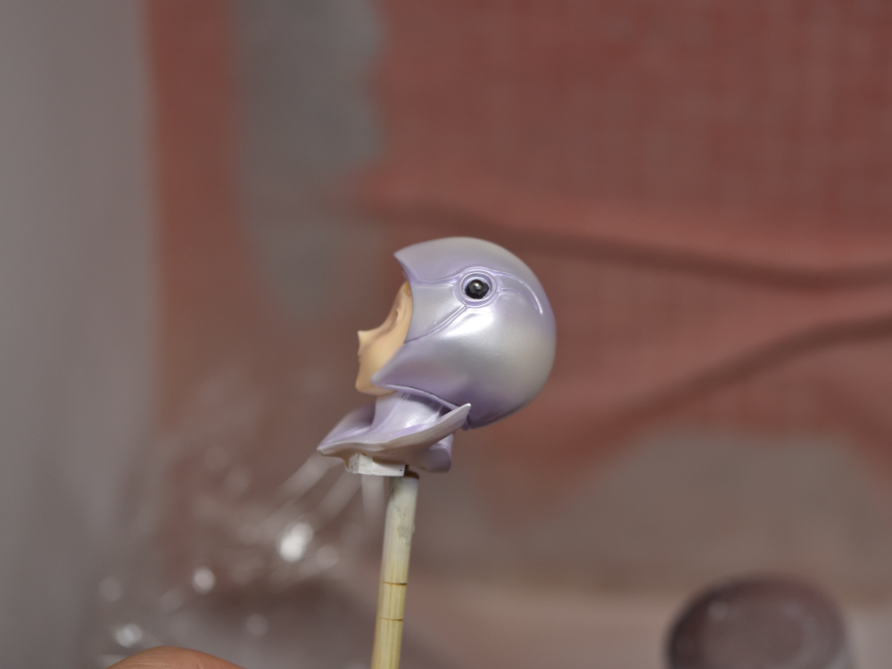 白鳥のジュン 塗装