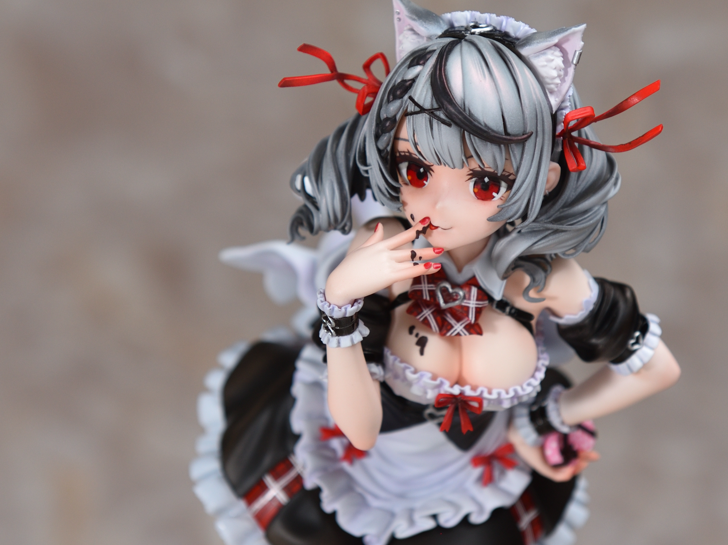【塗装済完成品】沙花叉クロヱ　ガレージキット完成品　ホロライブ　ワンフェス購入　【正規品】　ZP1