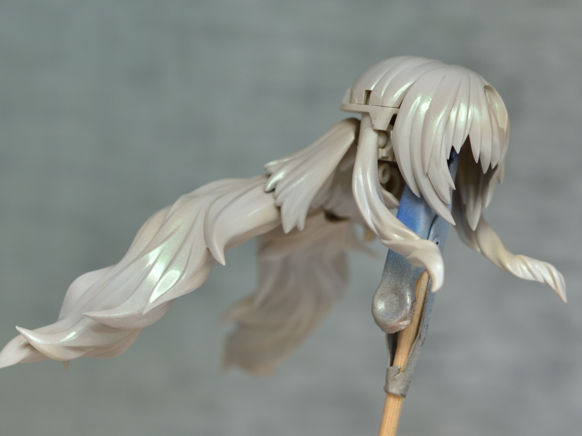 ドゥルガー　髪の毛塗装
