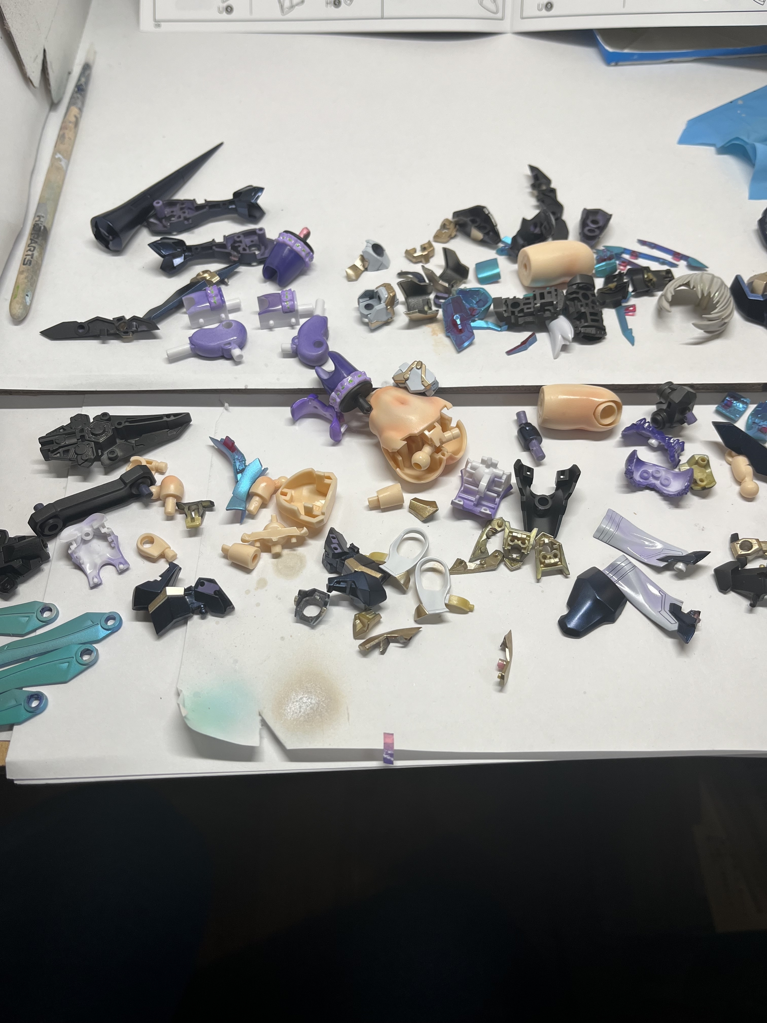 ドゥルガーⅡ 塗装してデカール貼った後のアレ - MIYUTOのぷらも道