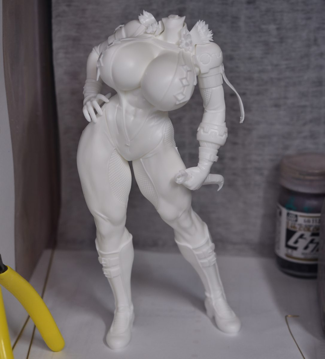 バーゲスト　ガレージキット　仮組　FGO