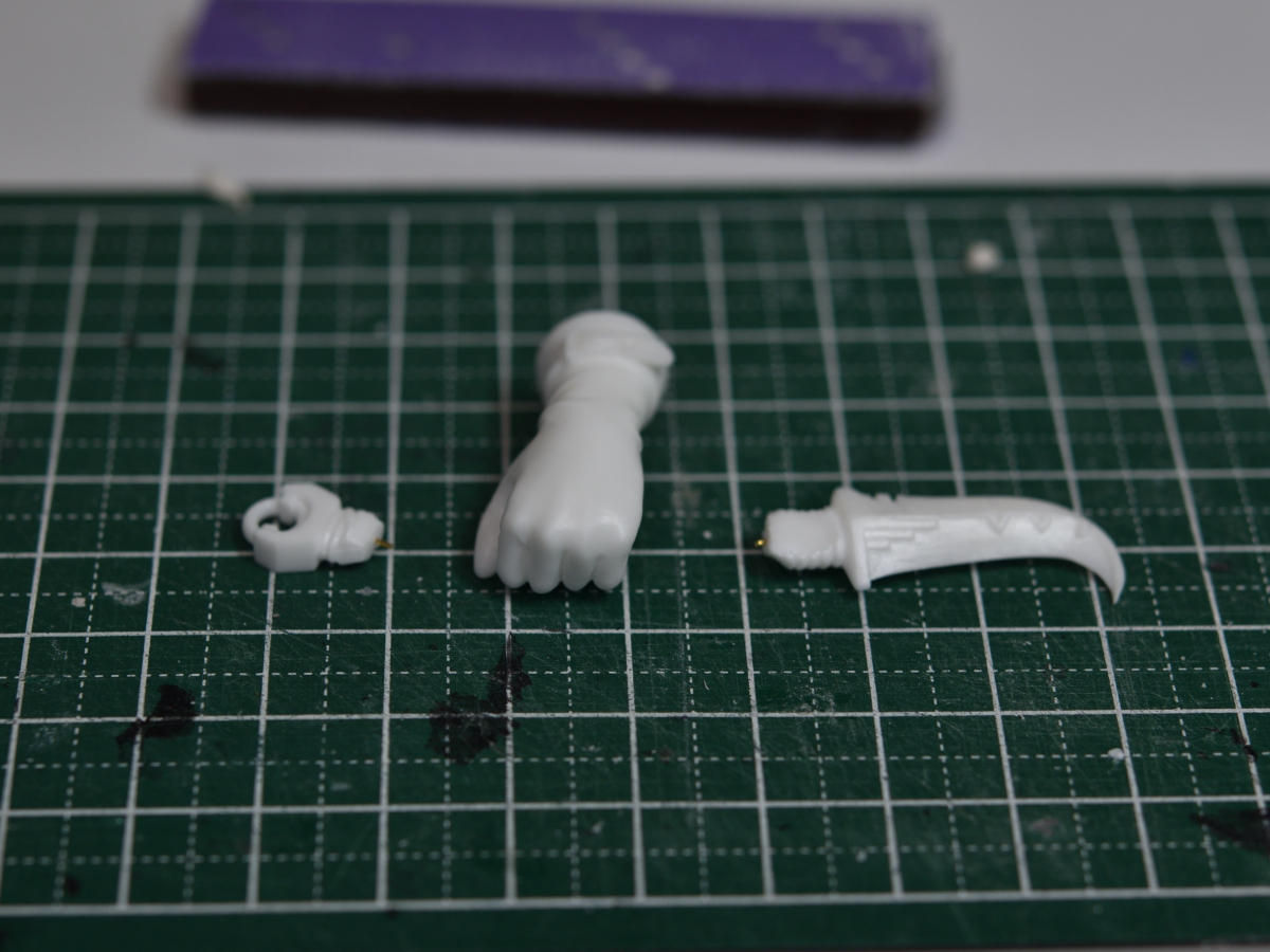 バーゲスト　ガレージキット　仮組　FGO