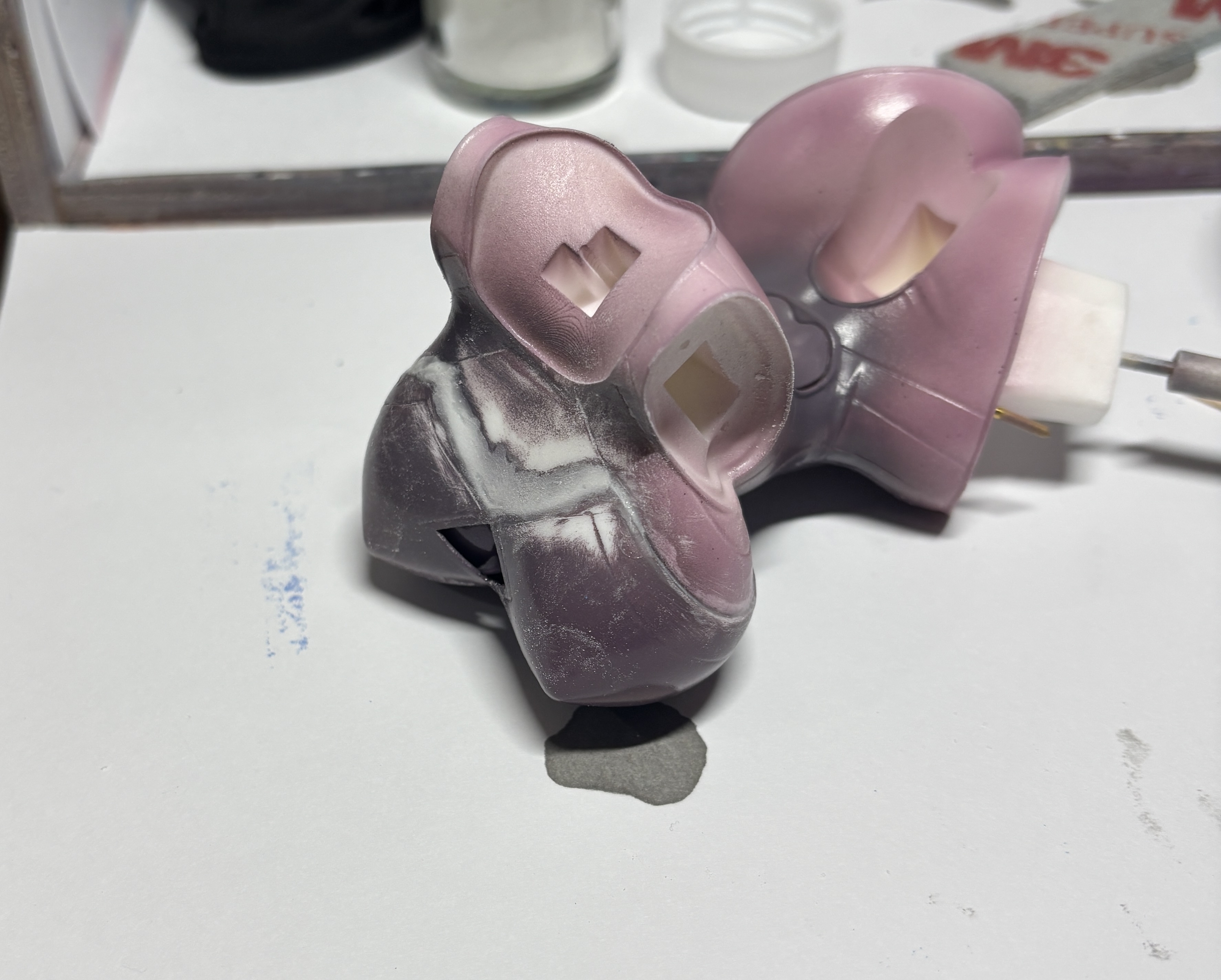 伊吹童子水着 第一段階 ガレージキット（公孫小魚さんのね)塗装して