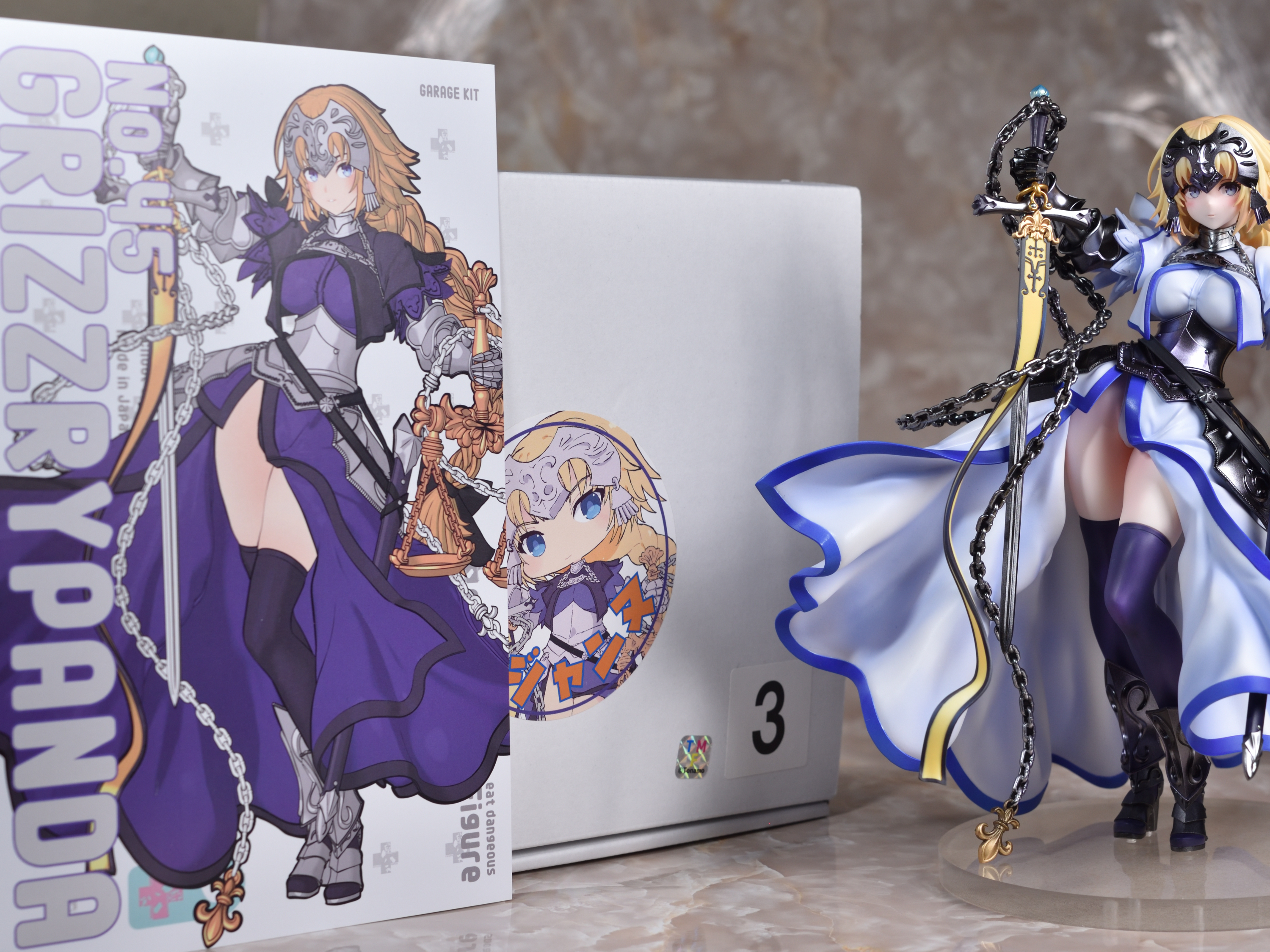 ジャンヌ・ダルク ルーラー ガレージキット（グリパンさんのね）完成