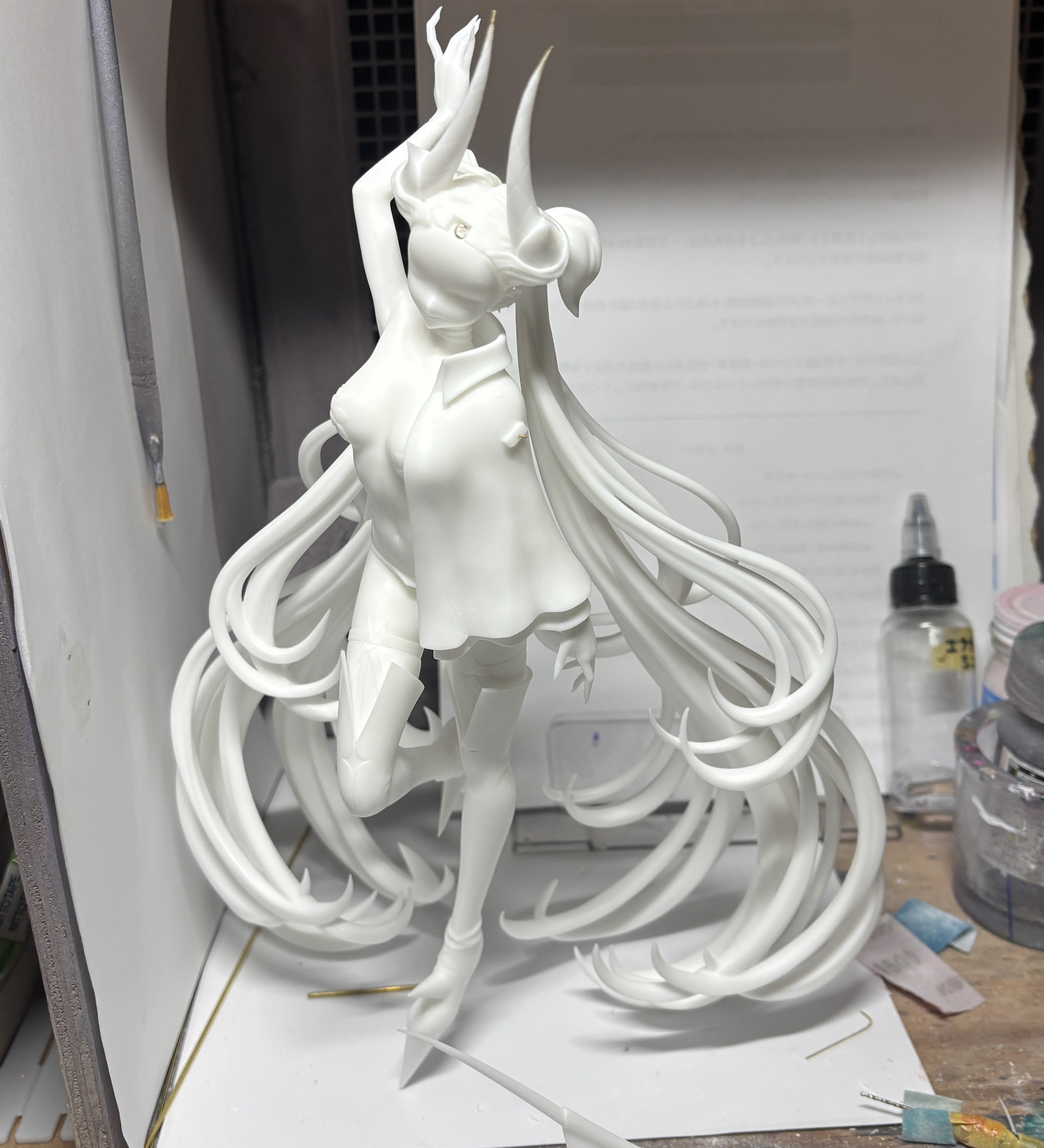 FGO　リリス　ガレージキット　仮組　AMON