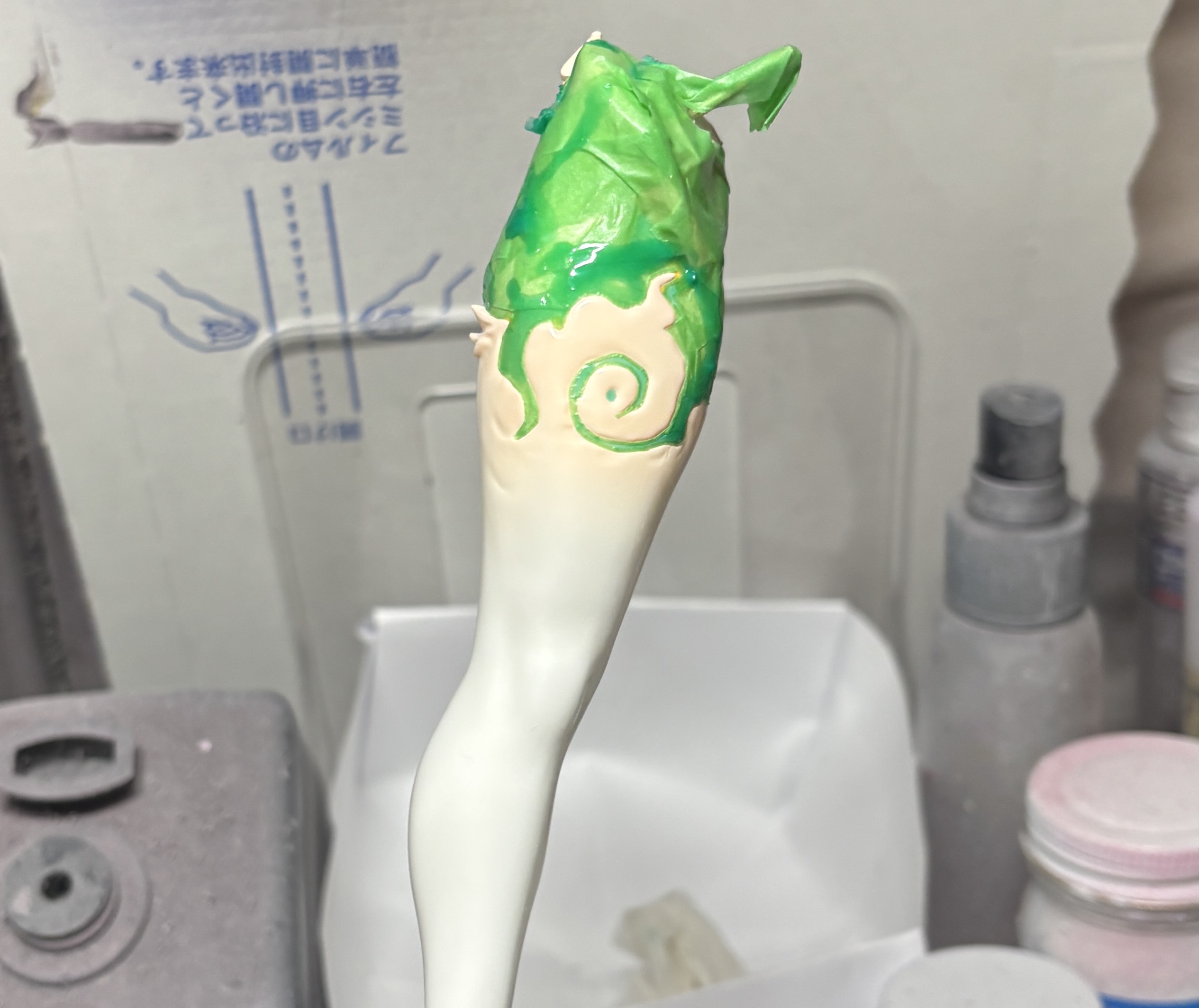 呼延灼　ガレージキット　塗装