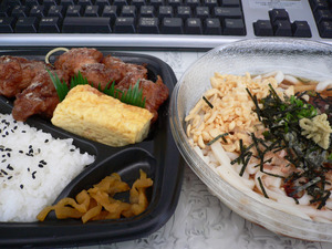 ローソンの昼食セット