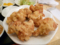 定食の唐揚げ　　中国料理 長城