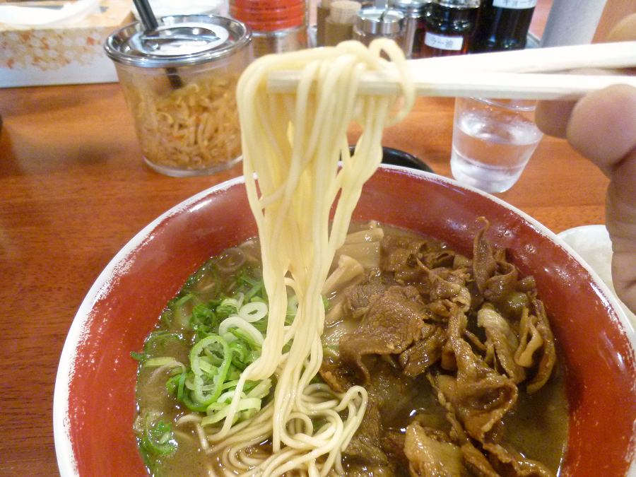 徳島ラーメンで♪にゅ〜〜ん　麺王 倉敷中庄店