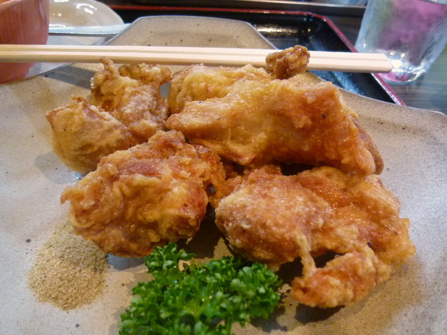 定食のカラアゲ　中華料理 桜華