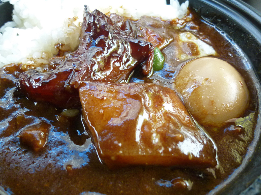 カレー弁当 すじ　広東菜館 山珍