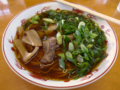 中華そば 醤油 ねぎ多め　麺屋晴レ