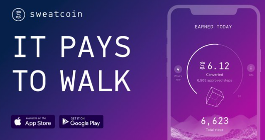 【Sweatcoin】無料で歩いて仮想通貨稼ごうぜ的なやつ