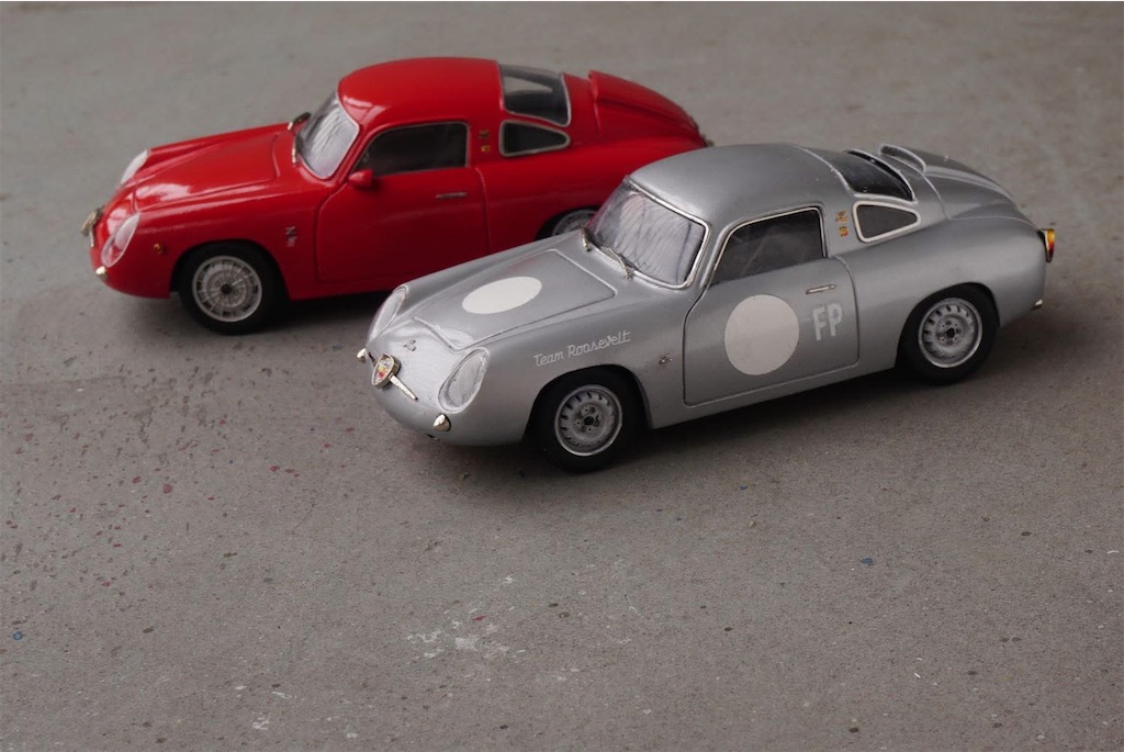1/24 フィアット Abarth アバルト 750 GT 1958 1958 Fiat Abarth 750