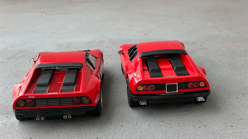 1/24タカラレベル フェラーリ365BB マルイ 512BB - sportscar graphic