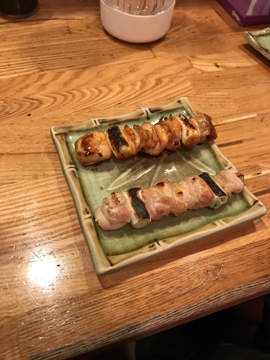 ねぎま(120円/本)