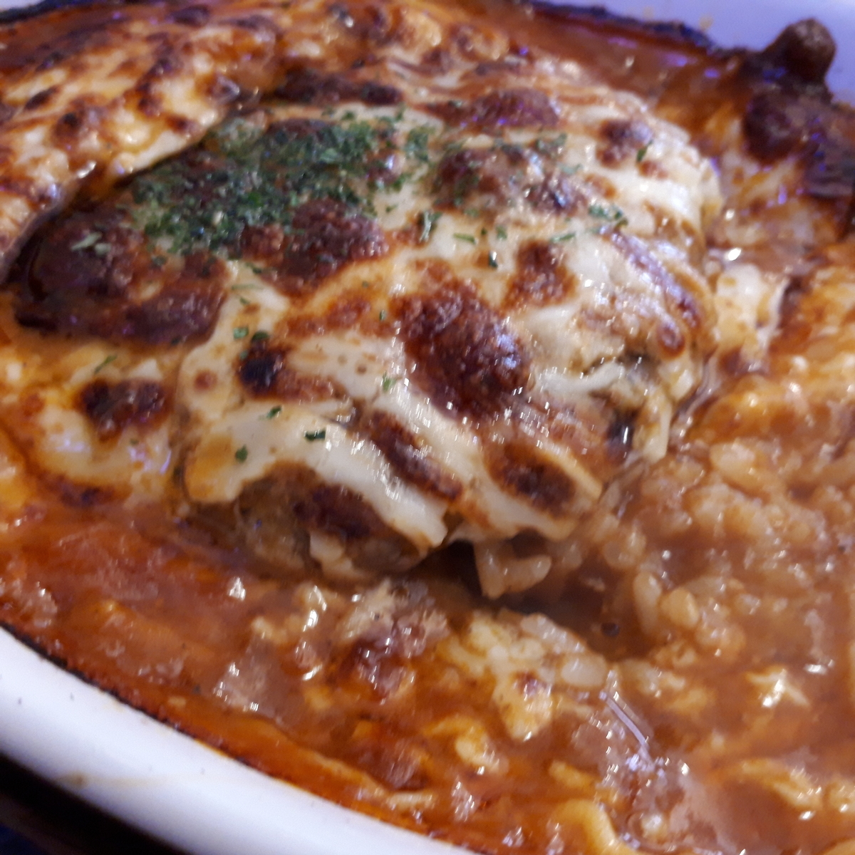ハングリーズ・バーガーラウンジ 焼きカレー ハンバーグ