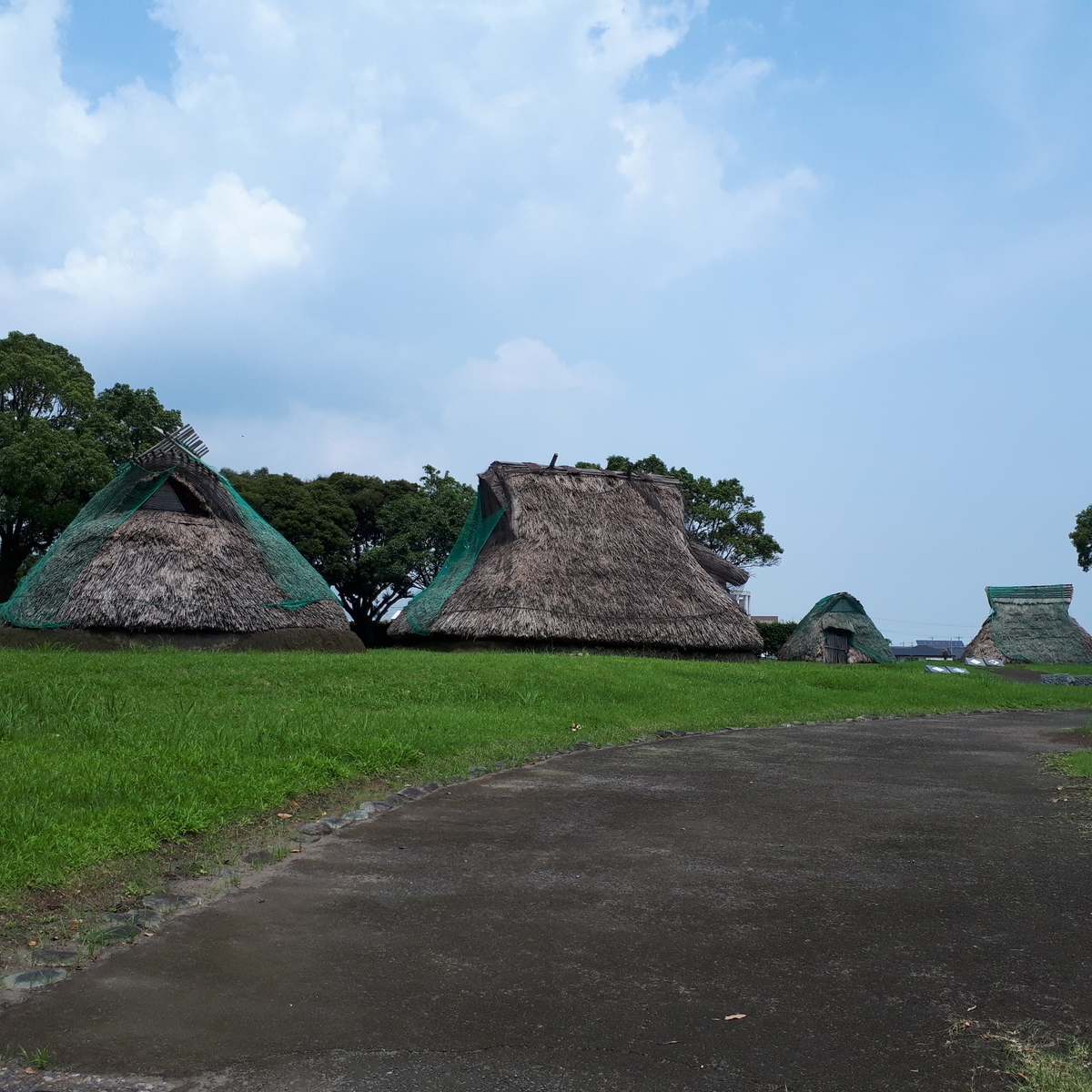 指宿 橋牟礼川遺跡 竪穴式住居