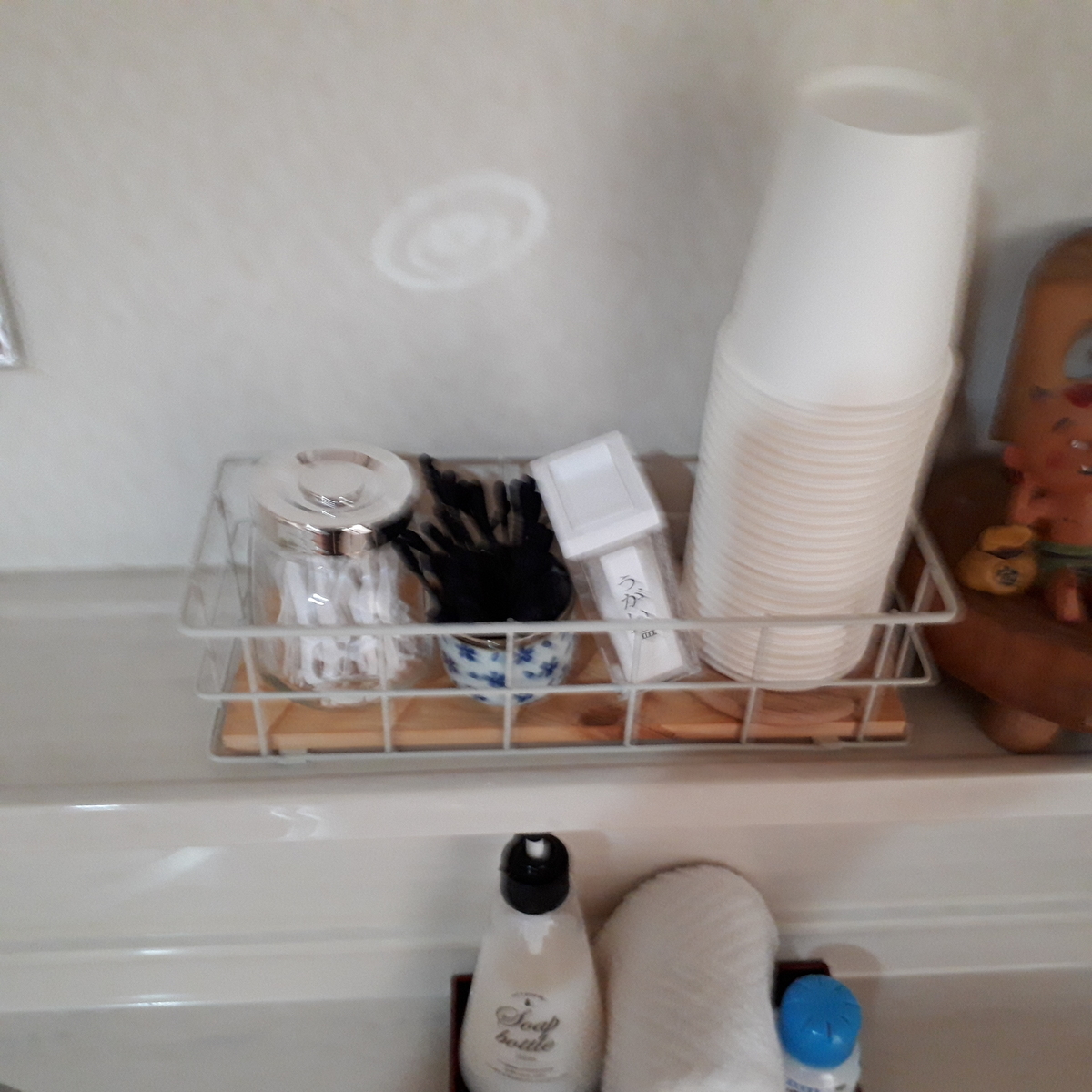 指宿 民宿たかよし 洗面台のアメニティ