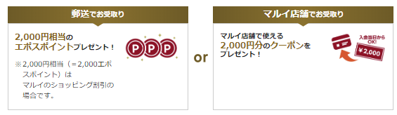 エポスカード 入会キャンペーン