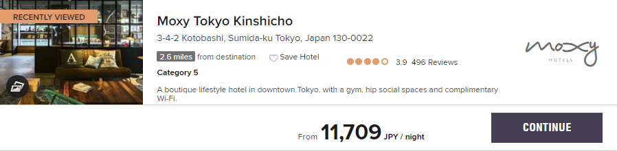 モクシー東京錦糸町