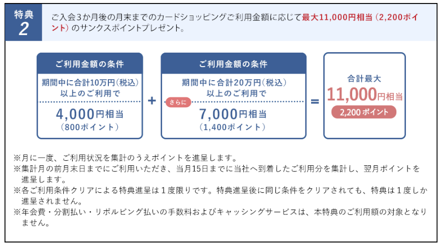 ライフカード キャンペーン