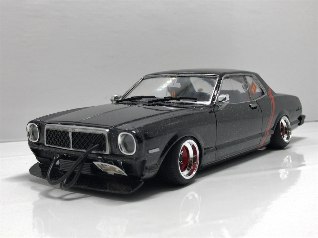 チェイサー プラモデル 旧車 完成品 1⁄24 旧車プラモデル完成品アオシマ41