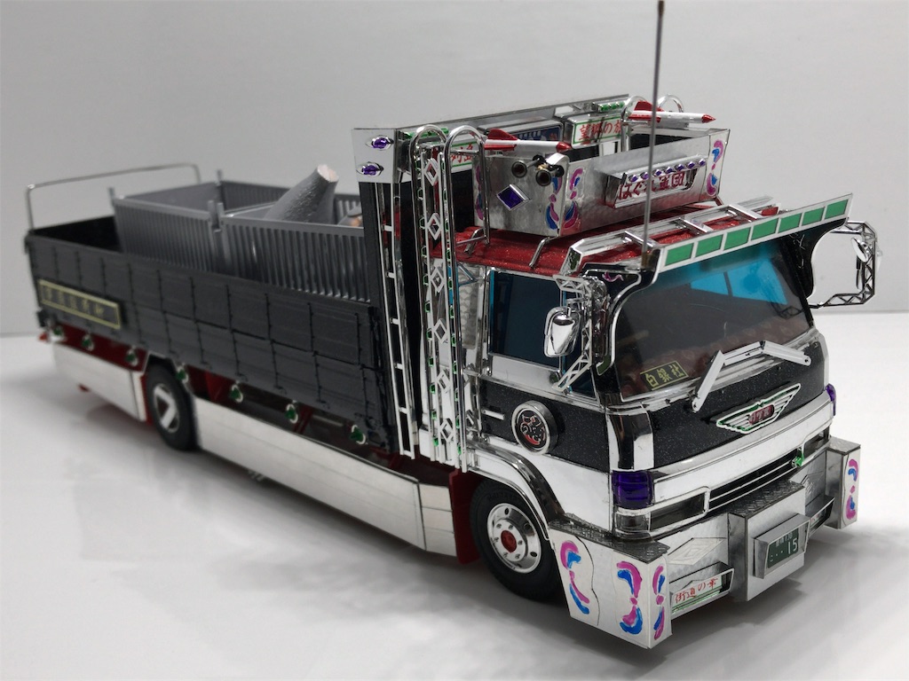 デコトラプラモデル　フジミ模型日野レンジャー4D 箱車 9月再入荷予定 フジミ模型 1/32 トラックシリーズ No.06 日野