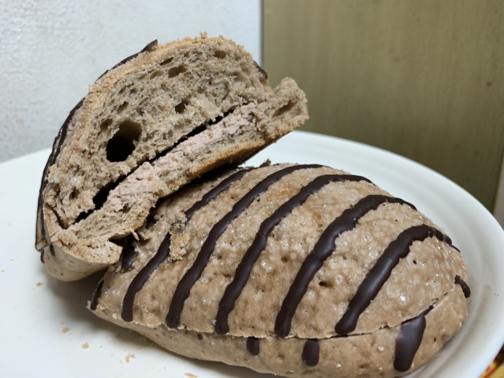 セブンイレブン チョコクリームのメロンパン 