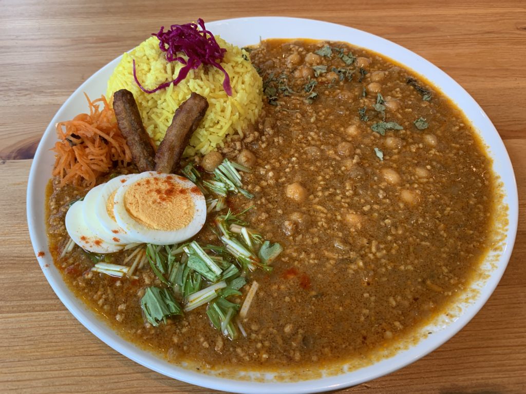 ポーリのカレー屋さん　ポークキーマカレー