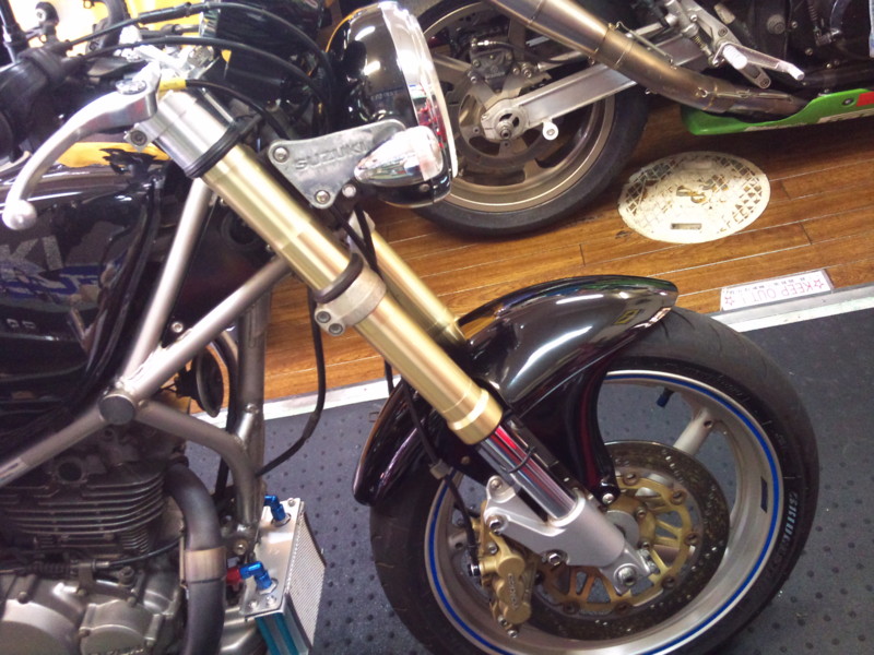 個別 グース350 ホース交換 の写真 画像 カスタム Mj04 S Fotolife