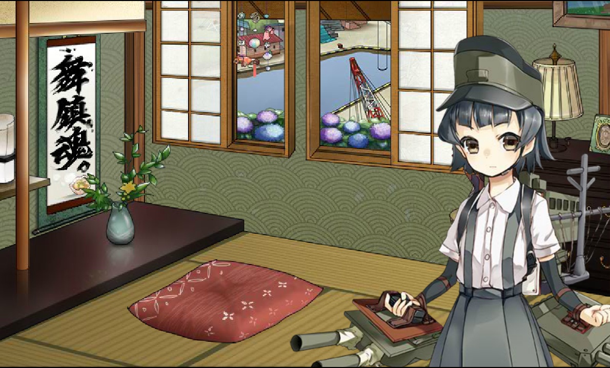 個別 艦これ 床の間 霰 の写真 画像 艦これ スクリプト解明まで仮置き