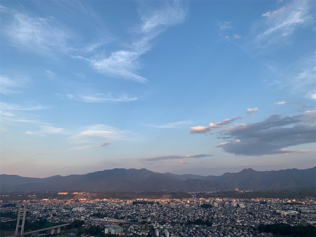 秩父ミューズパークの展望台から見える夜景②