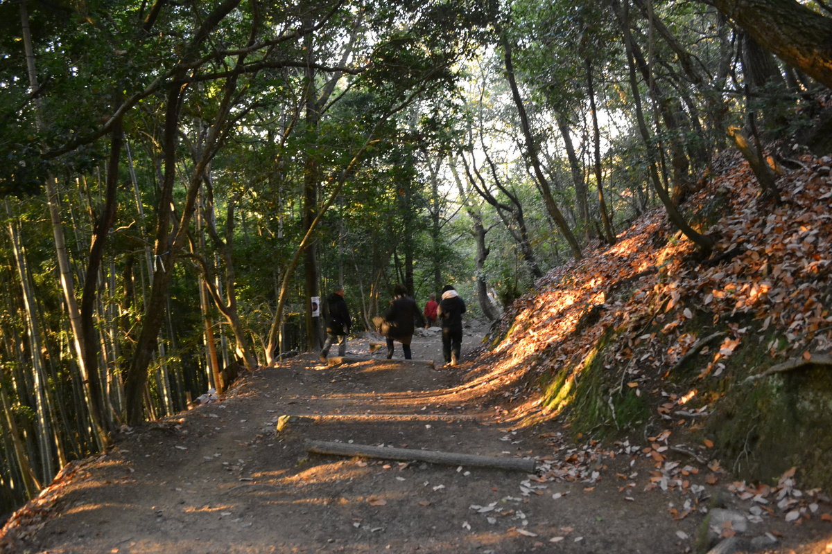 天王山の初日の出