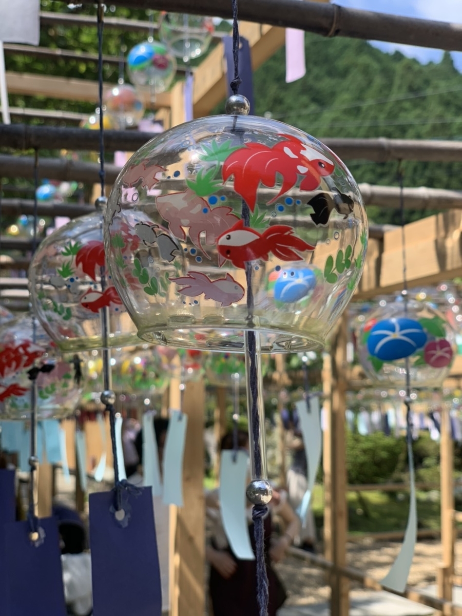 風鈴まつり 2020年8月6日 撮影:MKタクシー
