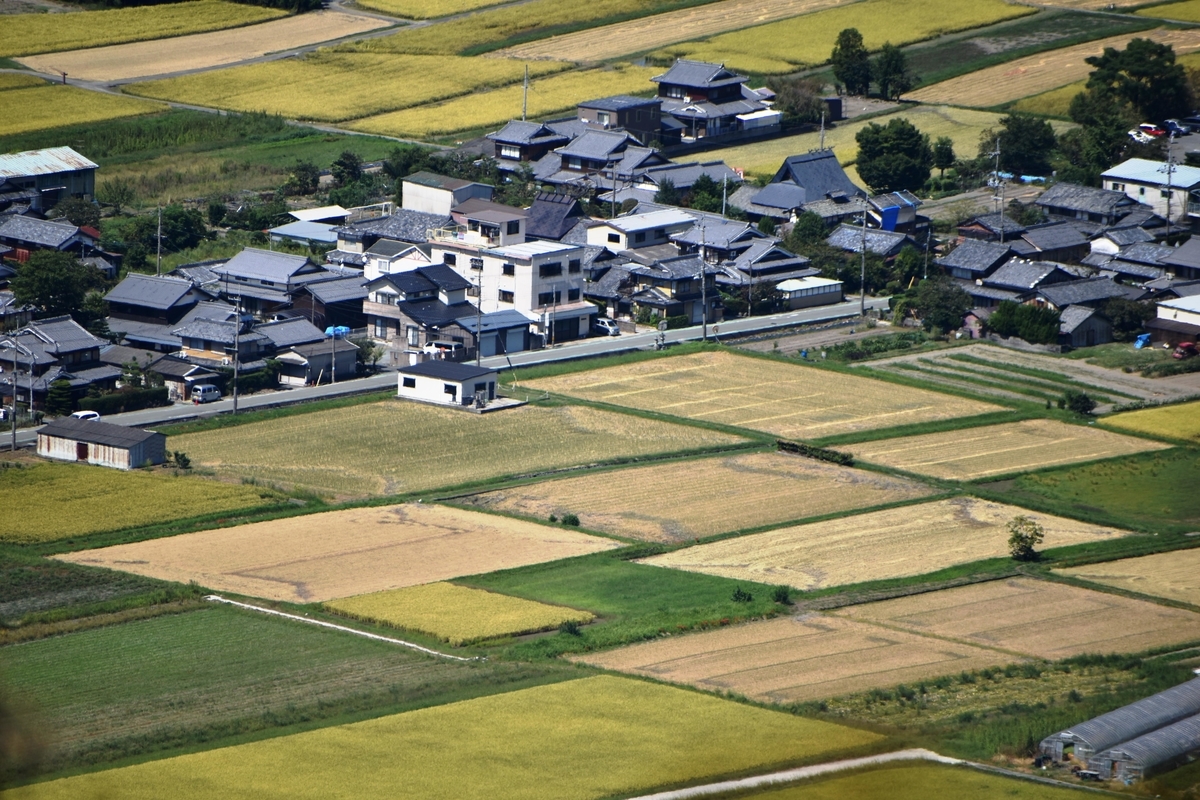 かめおか霧のテラスより曽我部　2020年9月21日　撮影：MKタクシー