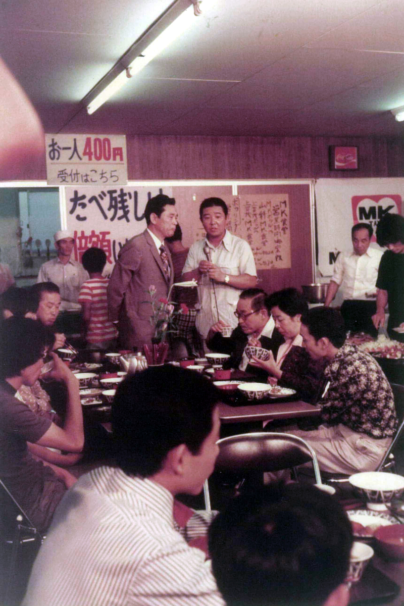 1976年11月 MKバイキング食堂開設(上賀茂・山科)