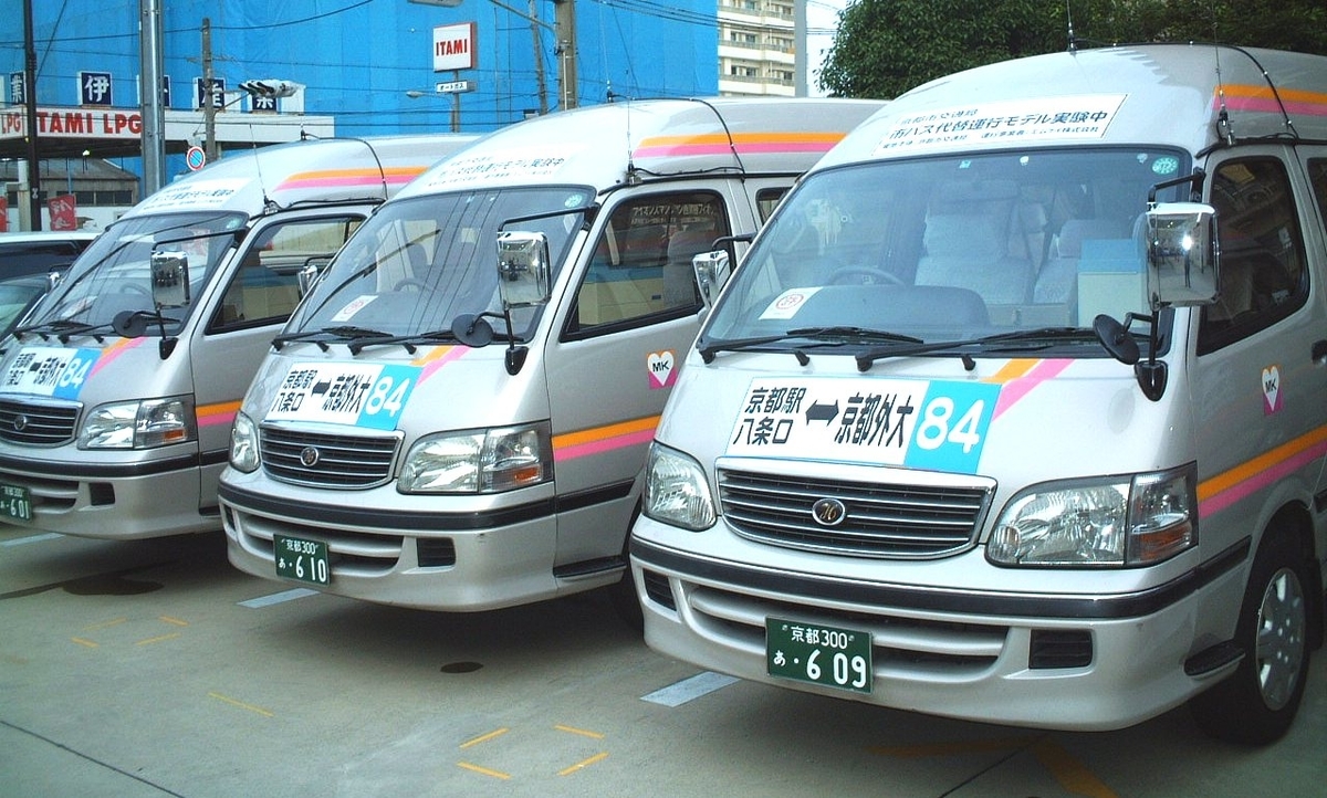 2005年7月 京都市バス代替運行モデル実証実験開始