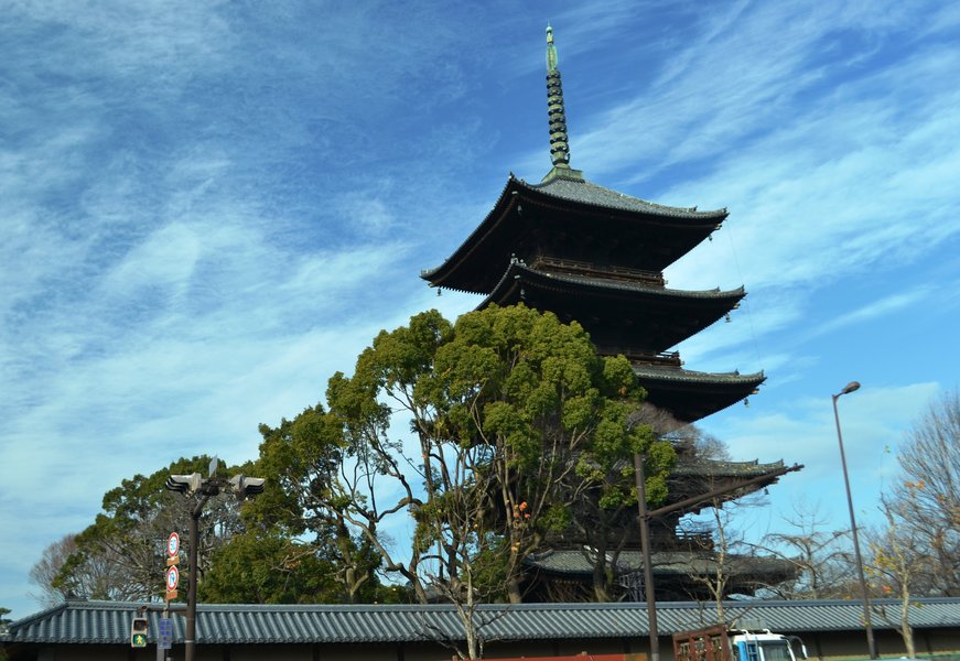 東寺・五重塔　撮影：MKタクシー