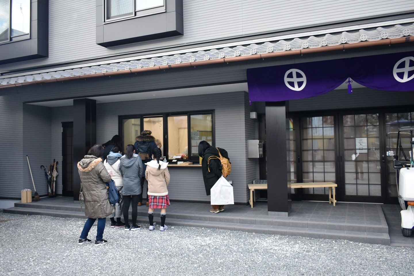 大黒寺寺務所 2021年1月2日 撮影:MKタクシー