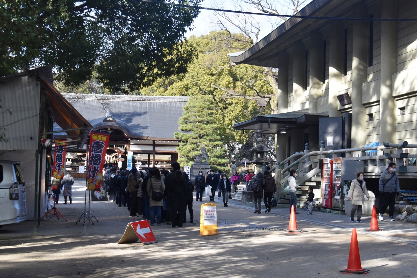 藤森神社　2021年1月2日　撮影：MKタクシー