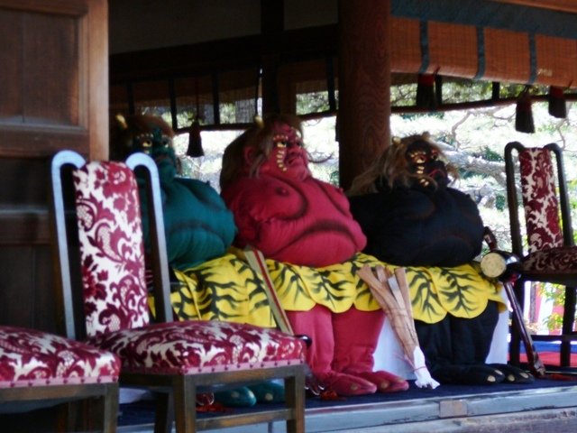 追儺式の前 2007年2月3日 撮影:MKタクシー