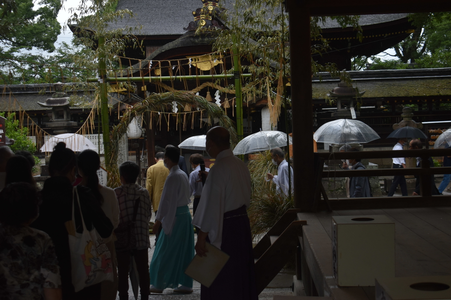 夏越の祓 2020年6月30日 撮影:MKタクシー