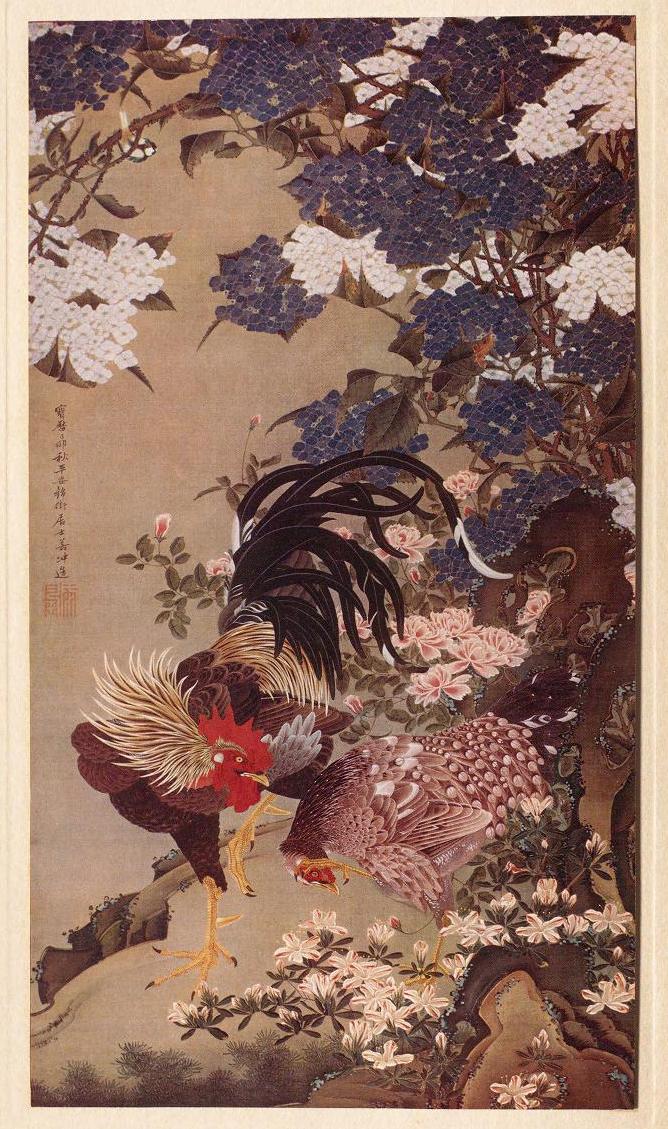 まるで若冲 美しいあじさいとニワトリがsnsで話題の 丹州観音寺 Mkメディア まるで若冲 美しいあじさいとニワトリがsnsで話題の 丹州観音寺 Mkメディア