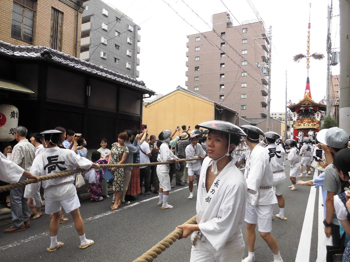 三条新町上ルの長刀鉾 2016年7月17日 撮影:MKタクシー