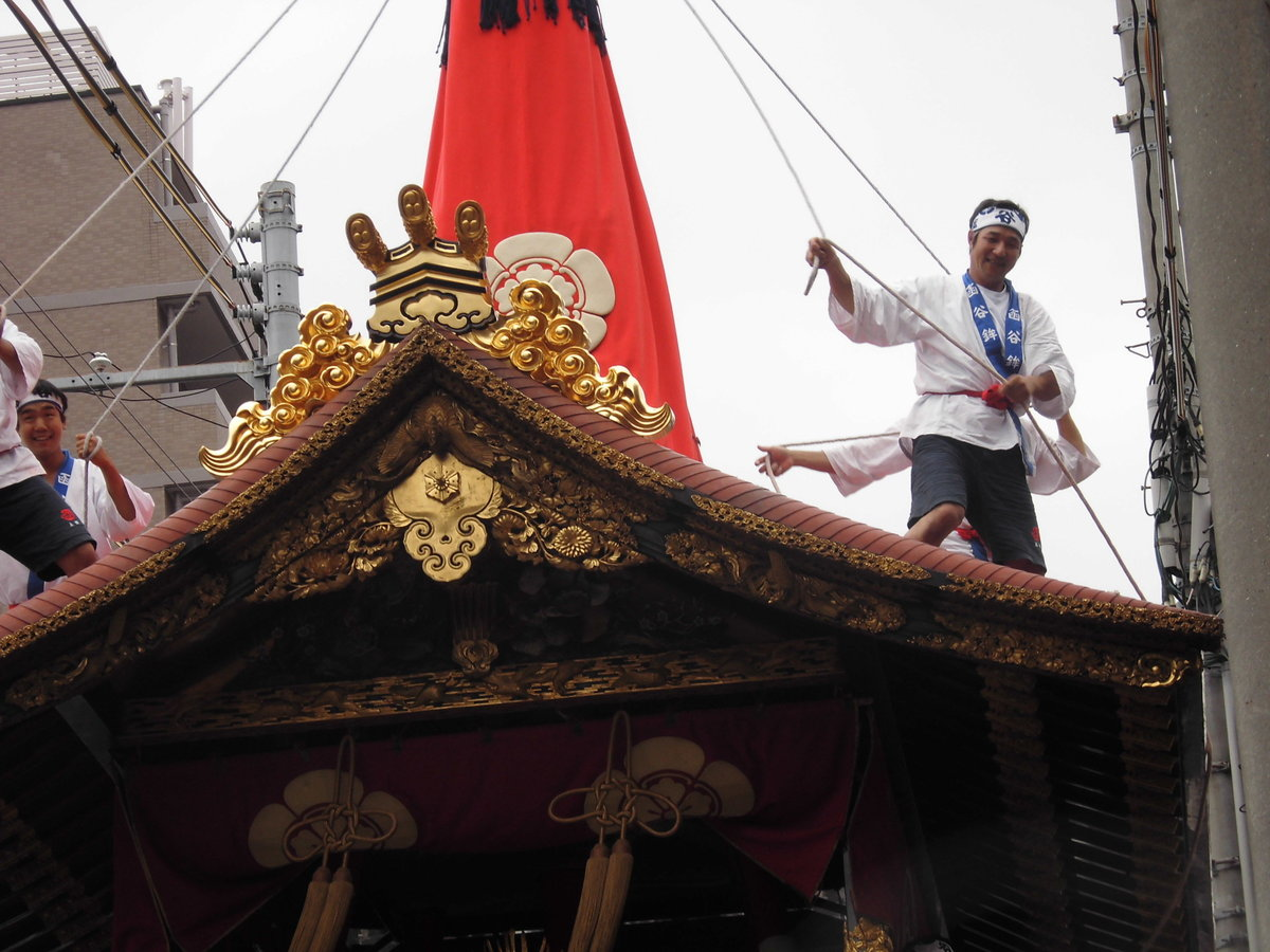 三条新町上ルの函谷鉾 2016年7月17日 撮影:MKタクシー
