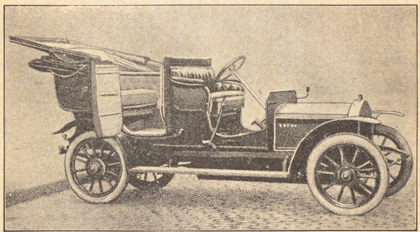 1912年刊行 若月保治「自動車の話」(国立国会図書館デジタルコレクションより)