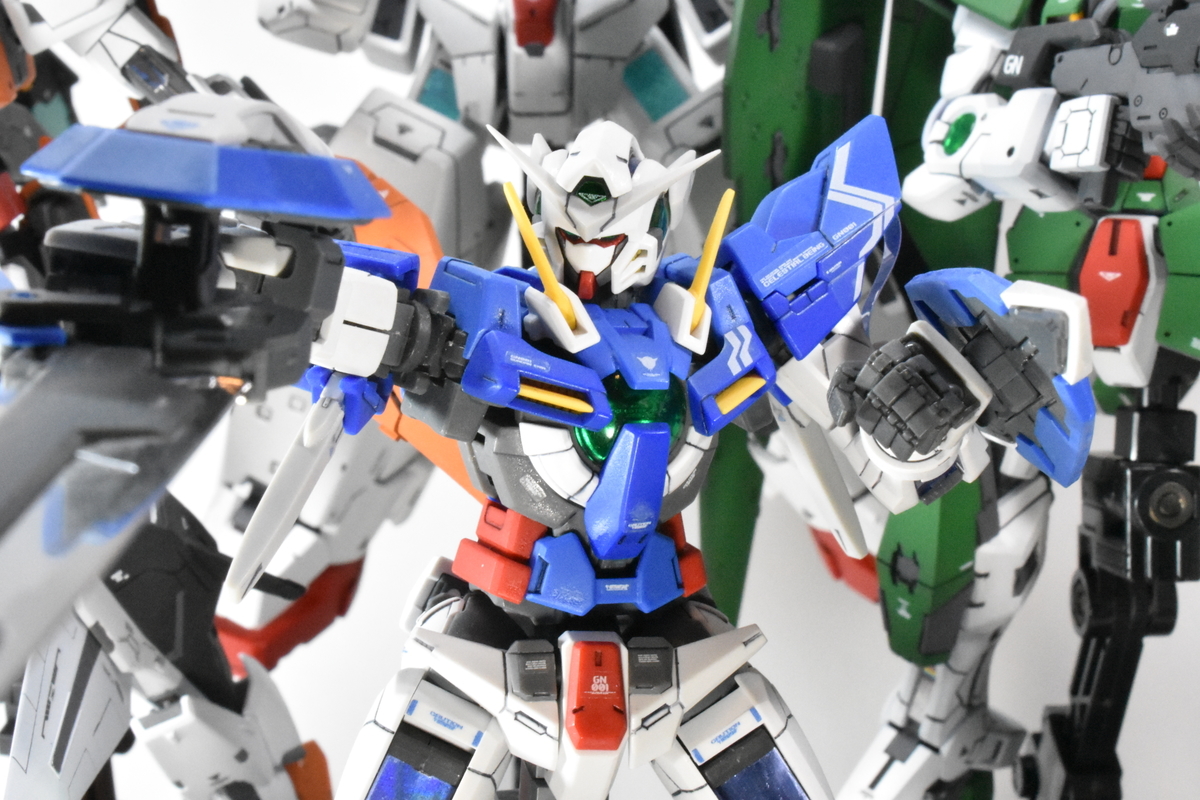 完成ギャラリー 00ガンダム1stシーズンの4機が完成 - そうねんのんびり 