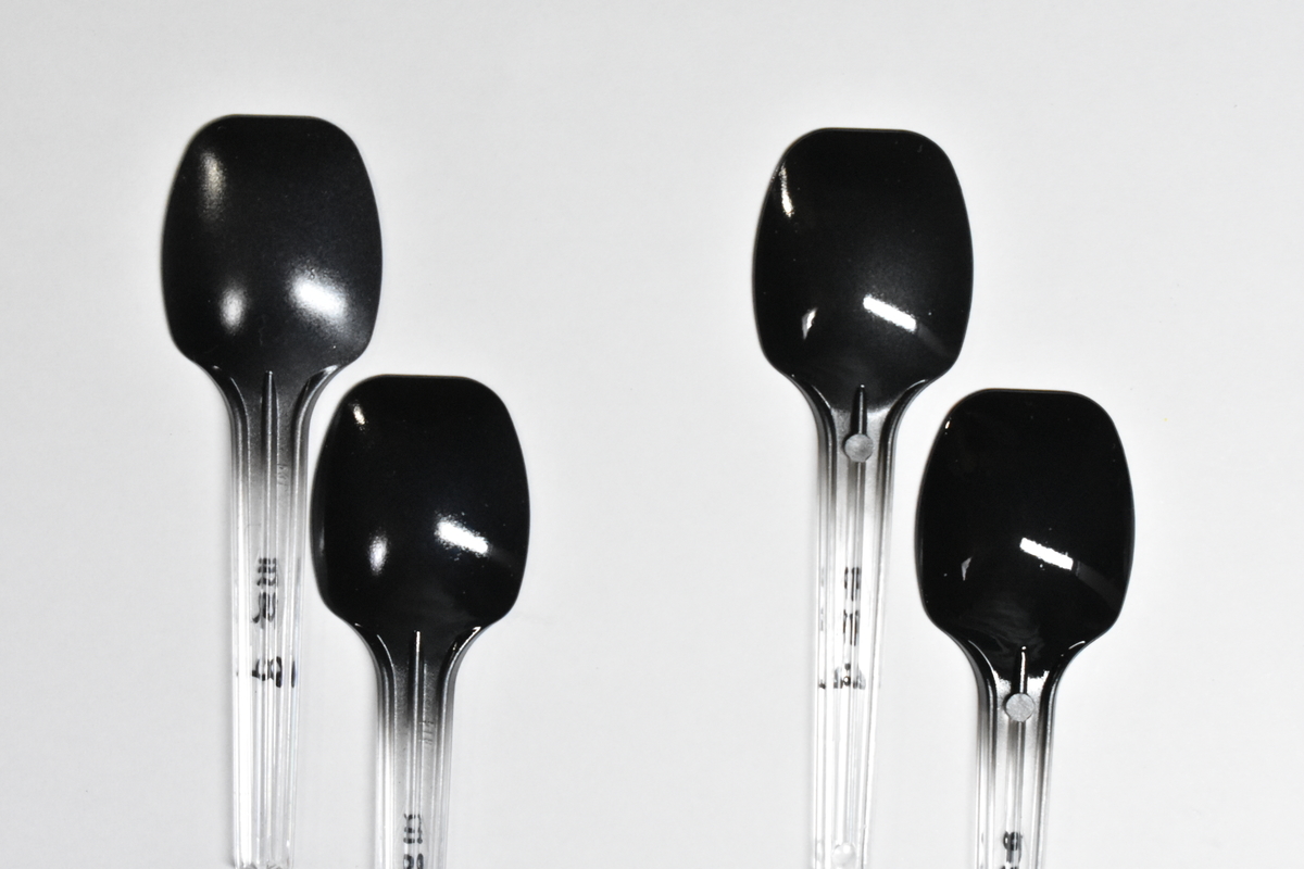 キャンディ塗装のカラーサンプルを作る(6) 黒系、鉄系の色味を検証